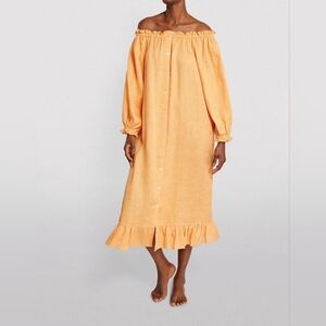 Sleeper dress, size M, light orange